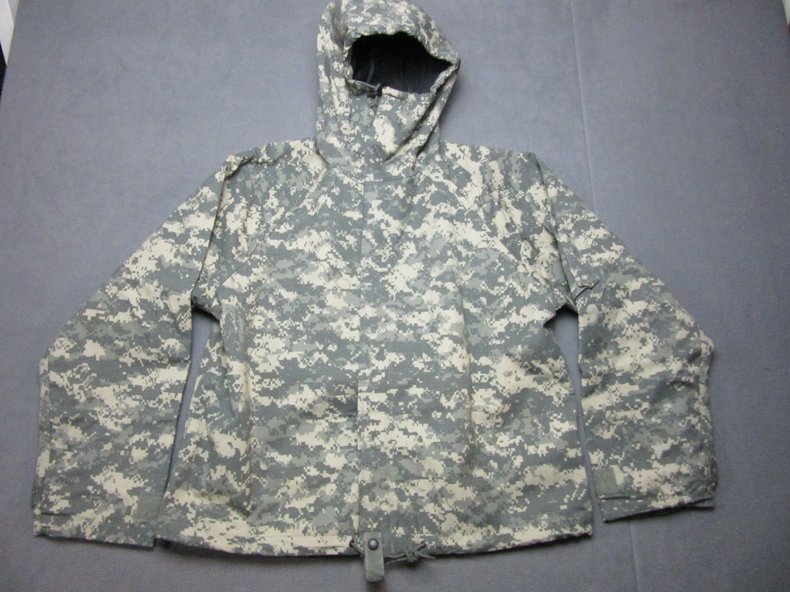 Ready One Military Jacket Men Medium Green Camouflage Hooded