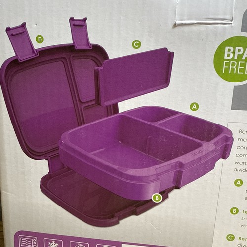 Bentgo Fresh Leak-Proof Versatile 4 Compartment Bento-Style Lunch Box - Picture 4 of 4