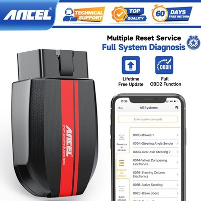 ANCEL BD500 Bluetooth Diagnostic Scan Tool for VW Audi Seat Skoda OBD2 Scanner