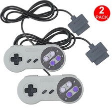 2 FOR New Super Nintendo SNES System Console ...