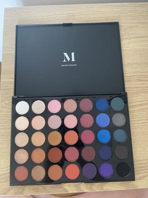 Morphe Stunning Vibes Eyeshadow Palette 35V Colorful Shades 35 Shades