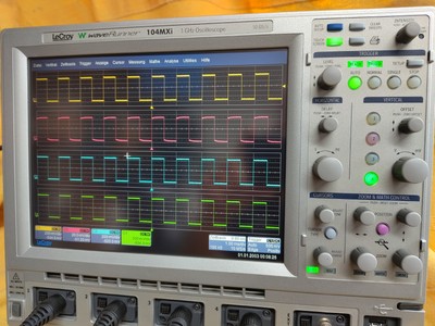 LeCroy Teledyne Waverunner  104MXi  Oscilloscope 1GHz 10GS  4 Channel Oszi