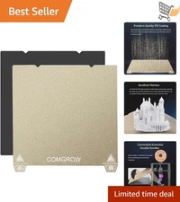 Ender 3 PEI Spring Steel Sheet 235x235mm Textured Heated Bed Magnetic Flex