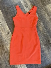 Banana Republic Orange Cocktail Dress Size 2