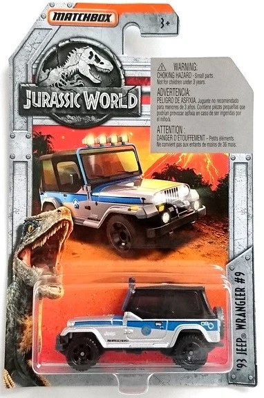 Jurassic World Matchbox MBX Entertainment Modellino da Scegliere - Immagine 4 di 4