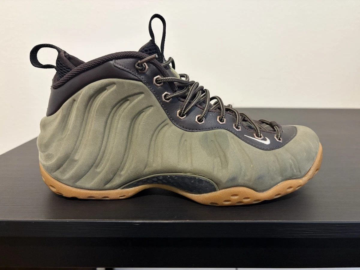Nike Air Foamposite One PRM Olive for Sale | Authenticity 