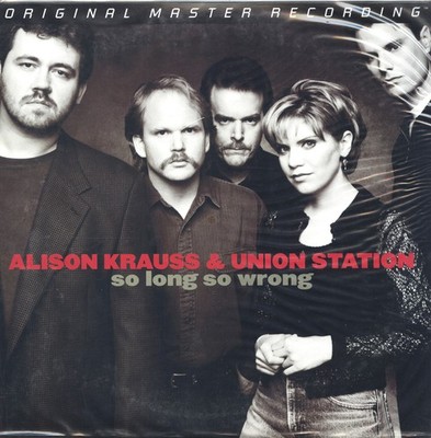 Sealed MOBILE FIDELITY MFSL2-276 ALISON KRAUSS & UNION STATION So Long So Wrong