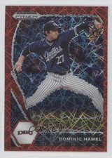 2021 Panini Prizm Draft Picks Red Velocity Prizm Dominic Hamel #PDP81 1n0