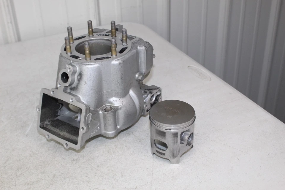 1994 - 1998 Kawasaki KX250 OEM цилиндр 11005-1722 66,4 мм STD поршень KX 250 94 - Изображение 2 из 4