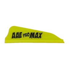 100 Pack AAE Pro Max Vanes: 1.7" Fluorescent Flo Yellow: USA Seller