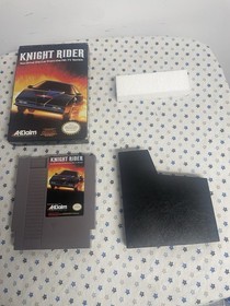 Knight Rider -  (Nintendo NES Video Game, 1989) WITH BOX No Manual TESTED