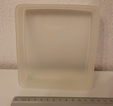 Tupperware dose Kunststoff Weiß Eckig Ohne Deckel Aufschnittdose Brotdose