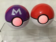 Pokemon talking master ball  red Pokeball with battery, lights/ works/tested
