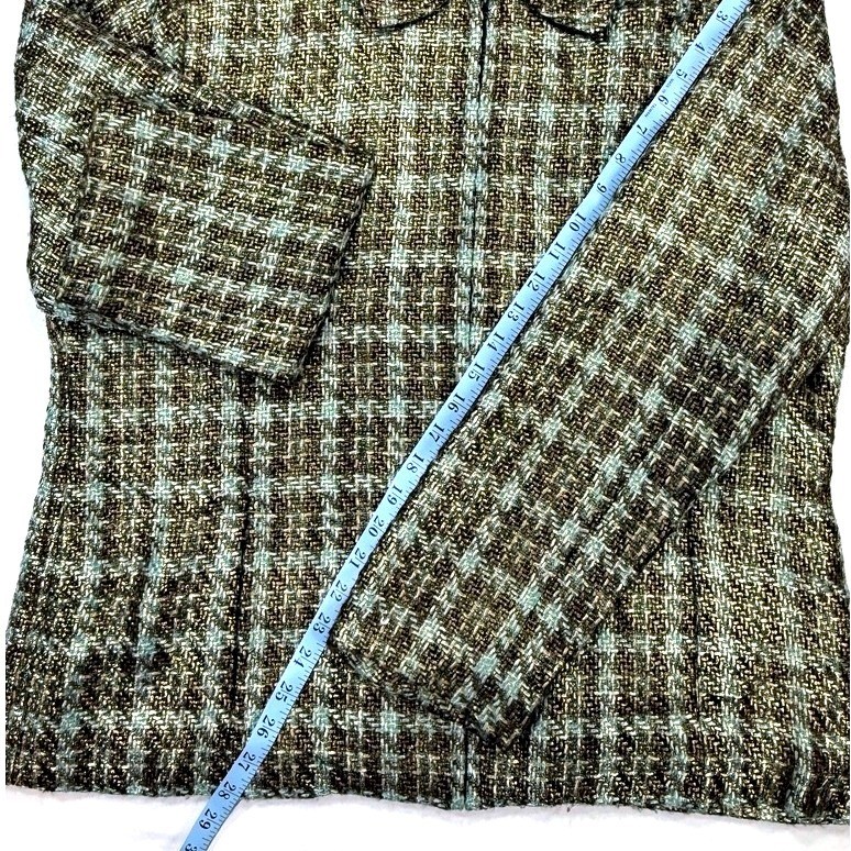 Chicos Houndstooth Pattern Jacket Womens Size 3 Z… - image 7