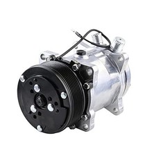 Universal A/C Compressor with Black PV7 Clutch SD 508 Style 5H14 R134A