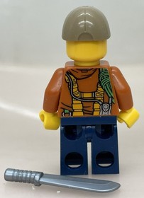 LEGO&reg; - Jungle Explorer Explorer Minifigure from Set 60159 - cty0795 cty795