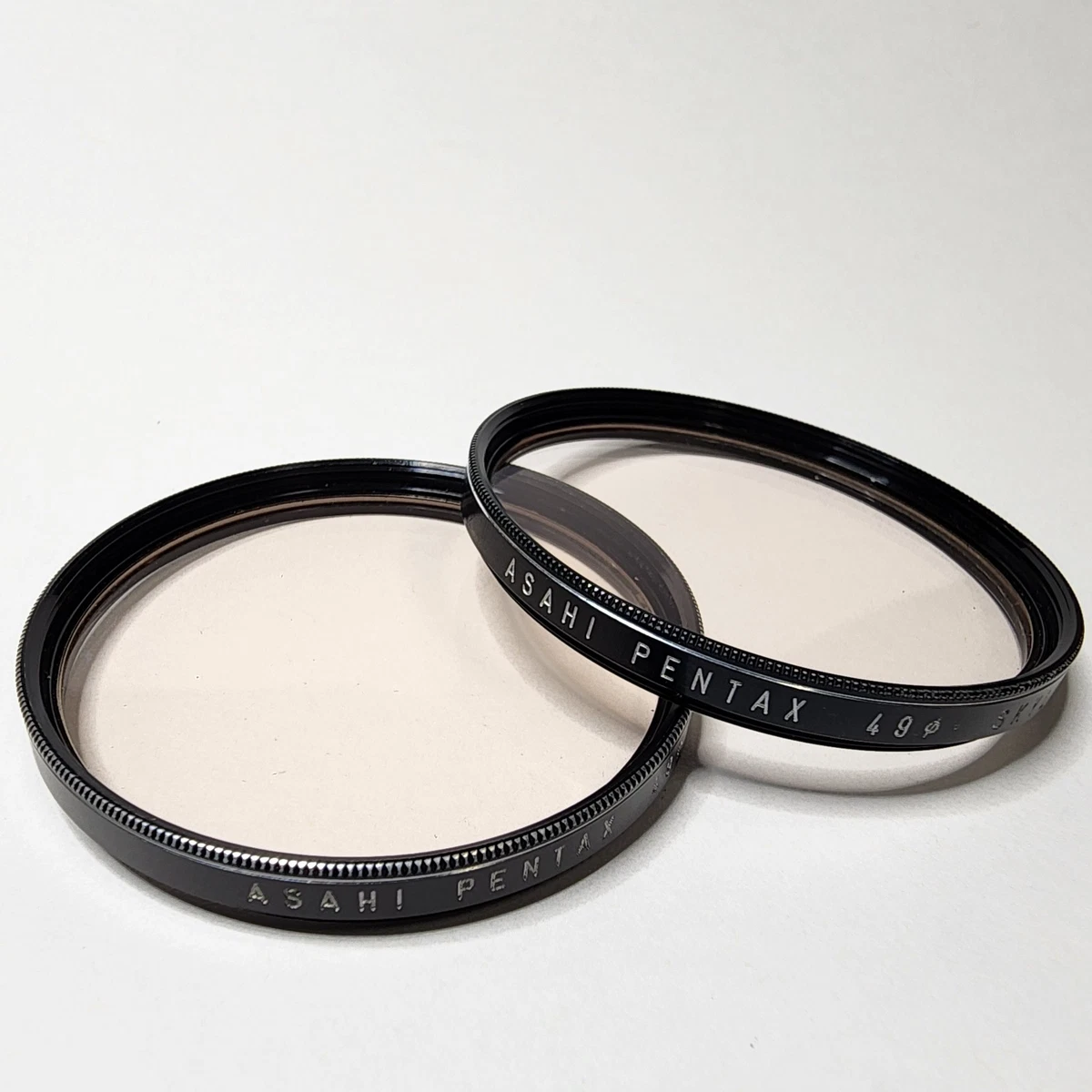 Filtre Asahi Pentax 49mm Y2 (Jaune Moyen) UV Avec étui - Ouvert Jamais Utilisé