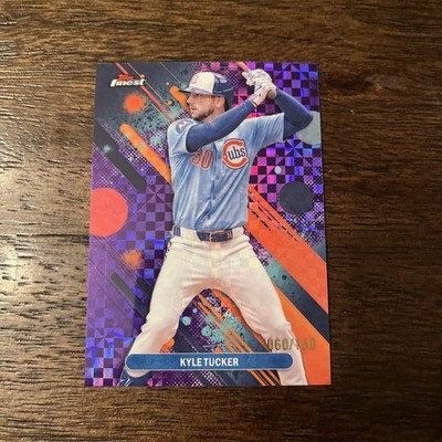 2025 Topps Finest - Common Kyle Tucker #86 Purple Checkerboard Refractor /150