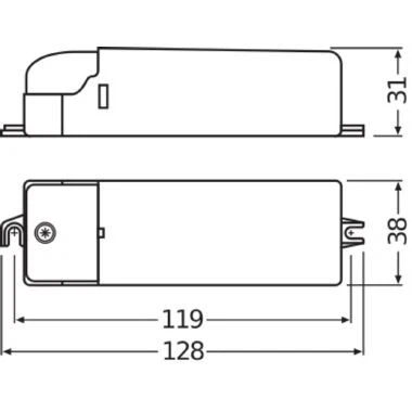 Alimentatore Elettronico Per Lampade Alogene ET-PARROT 70/220-240 I Osram - Imagen 3 de 5