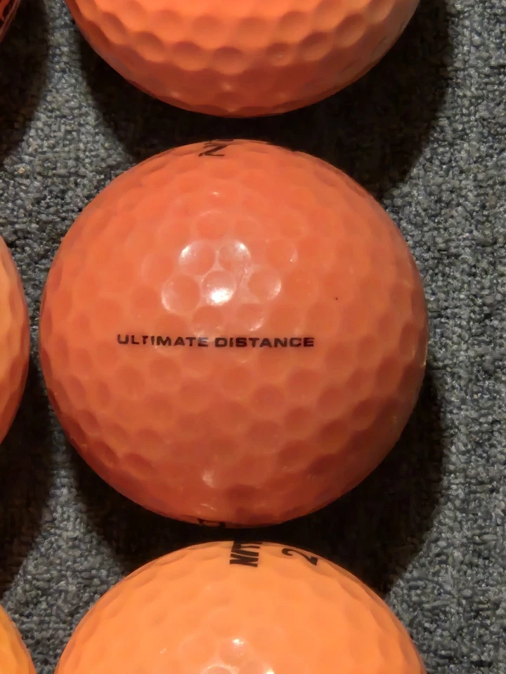 1 Dozen Quality Used Orange Nitro Ultimate Distance Golf Balls - Image 3 of 4