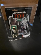 Star Wars ROTJ 65-Back-A Biker Scout  Kenner  1983  AFA 80-Y  80 80 75