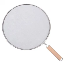 Splatter Screen for Frying Pan Fine Mesh Stainless Steel Grease Splatter Guard