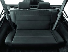 Bestop Trailmax II Fold-N-Tumble Rear Bench Seat Black Fits Jeep Easy Install OE