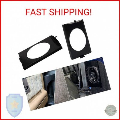 lifgarfe Behind Seat Speaker Brackets Fit for Chevy GMC C10 1973-1987 Behind Sea