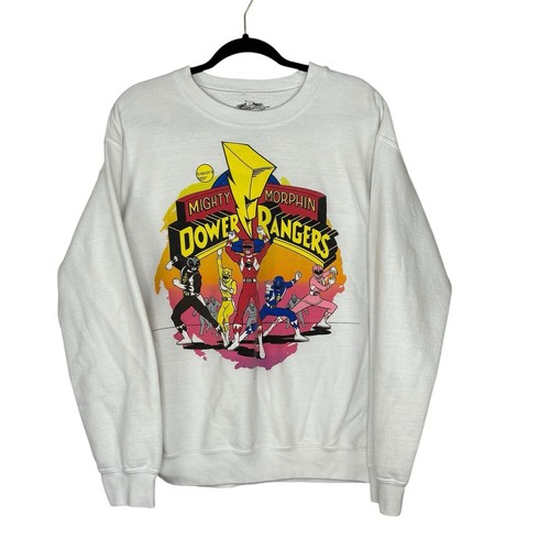 SABAN Size M Ninja Power Rangers Sweatshirt Mighty Morphin'