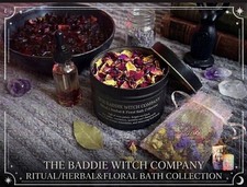 The Baddie Witch Company Ritual Herbal & Floral Bath Collection