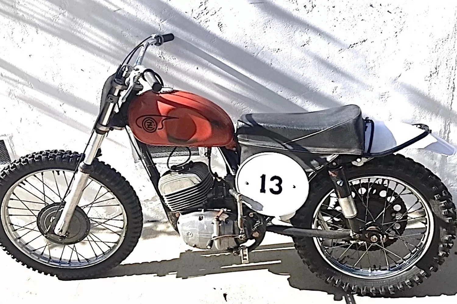1969 CZ250 Sidepiper As Ridden by Paul Newman