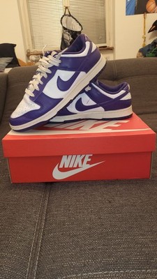 Nike Dunk Low Retro Court Purple Weiss Lila Größe 45