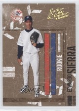 2004 Donruss Leather & Lumber Rookie Gold 8/25 Eduardo Sierra #171 0f8