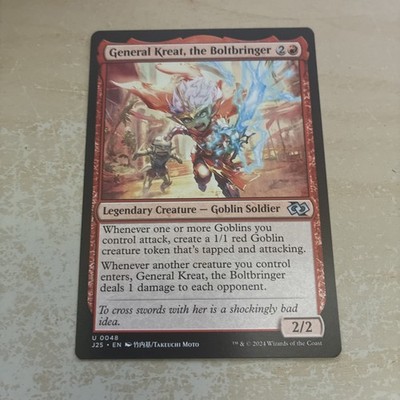 General Kreat, the Boltbringer (Anime) Foundations Jumpstart Regular