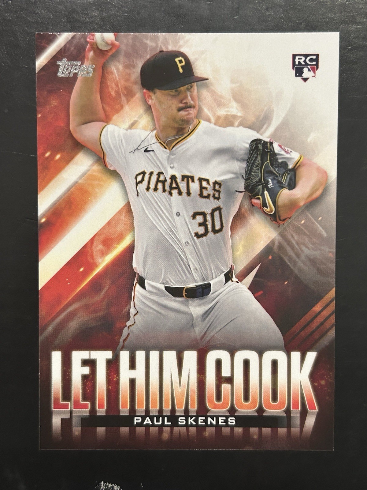 Paul Skenes 2024 Topps Update Let Him Cook RC #LHC-12 Pittsburgh Pirates