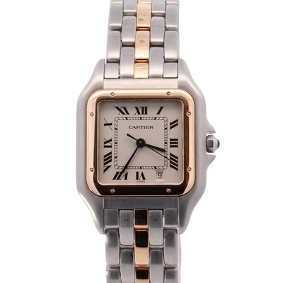 Cartier Panthere 27mm Ivory Roman Dial Watch Ref# 83083241