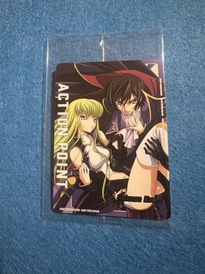 Union Arena Code Geass Release Event Action Point Card   Lelouch & C.C. (Sealed)