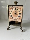 New Timeworks Brass French Table Clock Originally $125 — photo 4