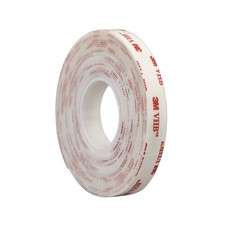 3M 4950 Double Sided VHB Foam Tape,5 yd L,1" W 15C370