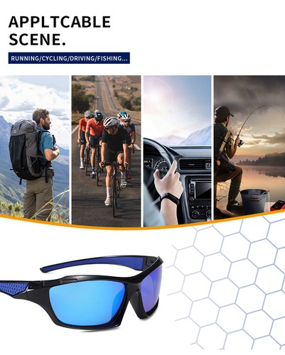 Gafas de sol polarizadas fotocromáticas de visión nocturna para hombre deportes conducción gafas de sombra - Imagen 7 de 31