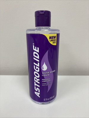 Astroglide  Liquid, Water Based Personal Lubricant, Condom Compatible Lube, 12oz