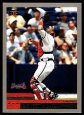 Eddie Perez 2000 Topps #374 Atlanta Braves MLB READ FREE SHIPPING AutographDen
