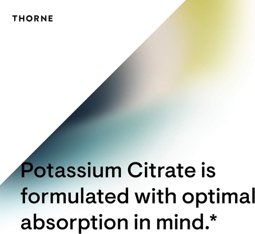 THORNE Potassium Citrate - Highly-Absorbable Potassium Supplement for Kidney, - - Picture 4 of 6