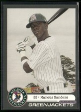 Marcus Sanders 2005 Augusts Green Jackets Team Set Card