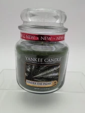 Yankee Candle UNDER THE PALMS 14.5 Oz White Label New