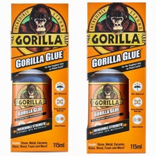 Gorilla Glue 115ml Waterproof (x2 Bottles)