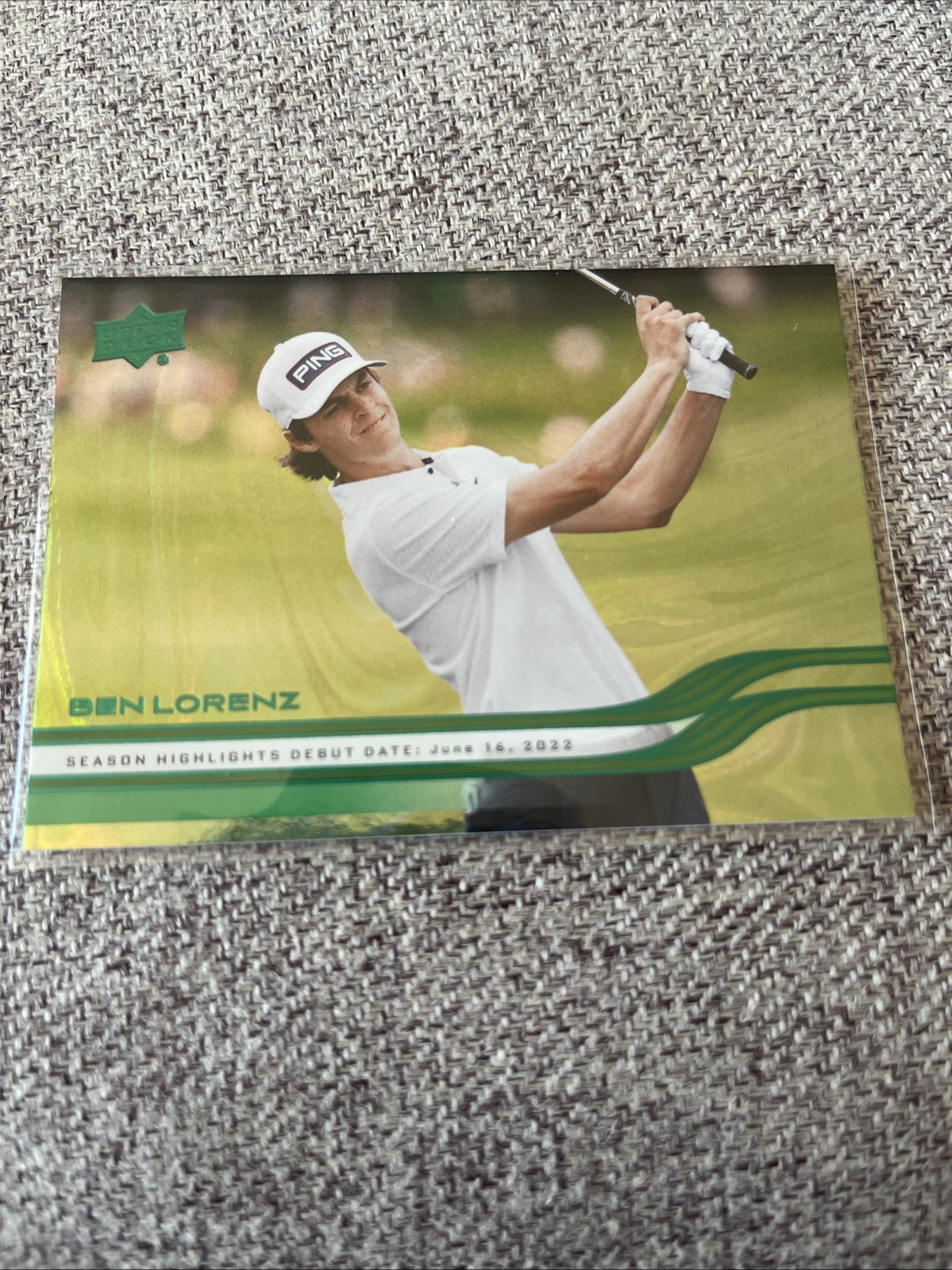 2026 Upper Deck #99 Ben Lorenz Green
