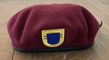 Defense Logistics Agency Garrison Collection 504th Infantry Wool Beret 7 1/8