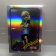 Topps Chrome Marvel 2025 Refractor #87 Valeria Richards Non-Sport Card