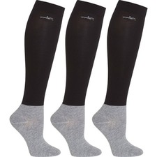 Turnierstrümpfe Show Socks 3er-Pack Reitsock...